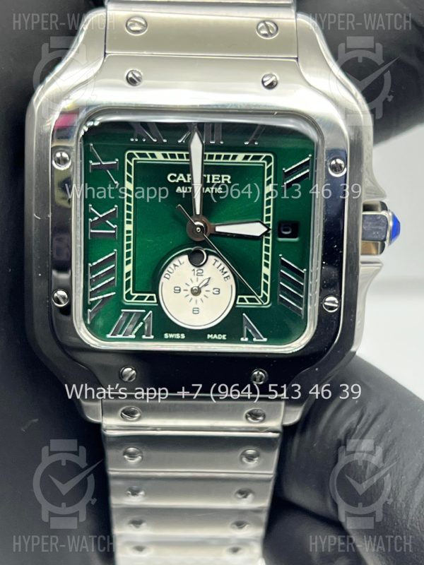 Товар Cartier Santos De Cartier 40mm Dual Time Art 8992 Фото 7 - Cartier Santos De Cartier 40mm Dual Time Art 8992