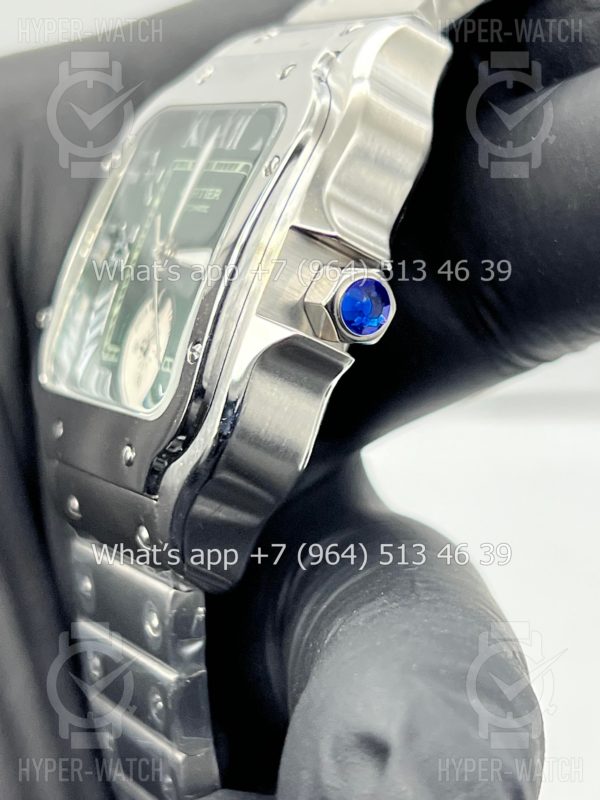 Товар Cartier Santos De Cartier 40mm Dual Time Art 8992 Фото 8 - Cartier Santos De Cartier 40mm Dual Time Art 8992