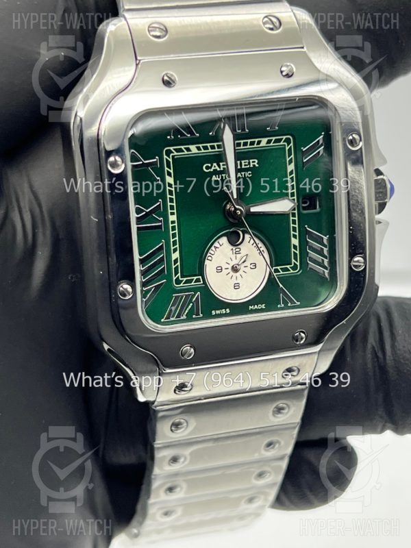 Товар Cartier Santos De Cartier 40mm Dual Time Art 8992 Фото 10 - Cartier Santos De Cartier 40mm Dual Time Art 8992