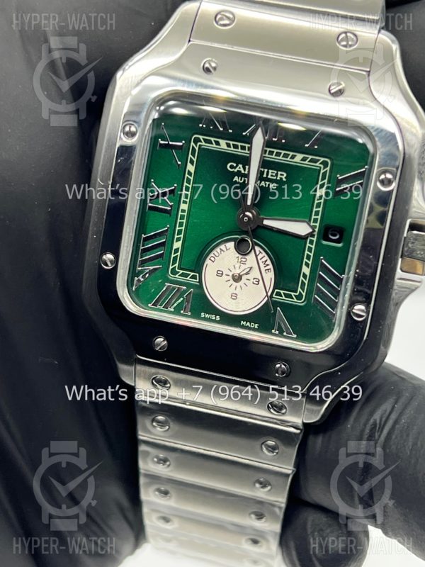 Товар Cartier Santos De Cartier 40mm Dual Time Art 8992 Фото 11 - Cartier Santos De Cartier 40mm Dual Time Art 8992