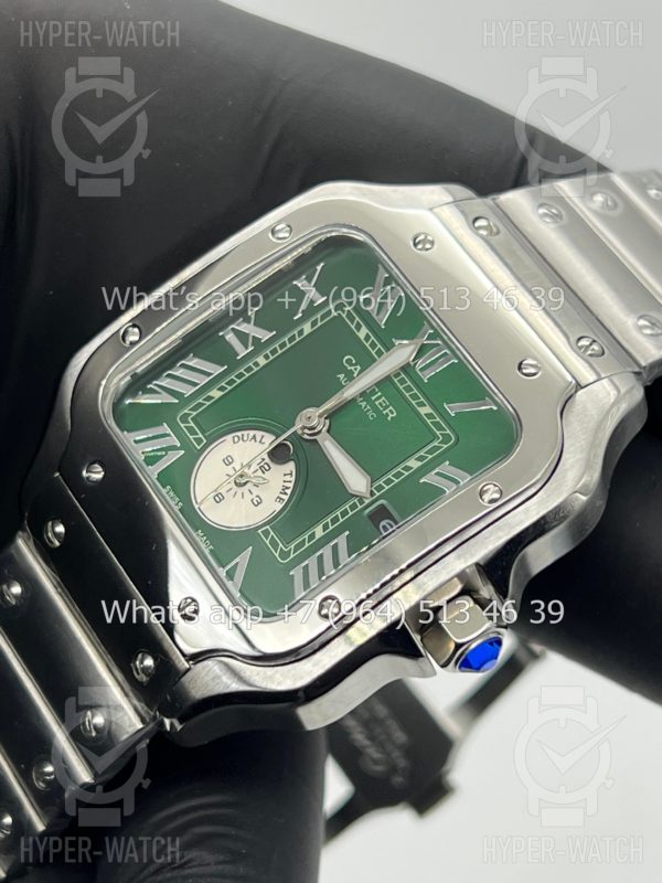Товар Cartier Santos De Cartier 40mm Dual Time Art 8992 Фото 12 - Cartier Santos De Cartier 40mm Dual Time Art 8992