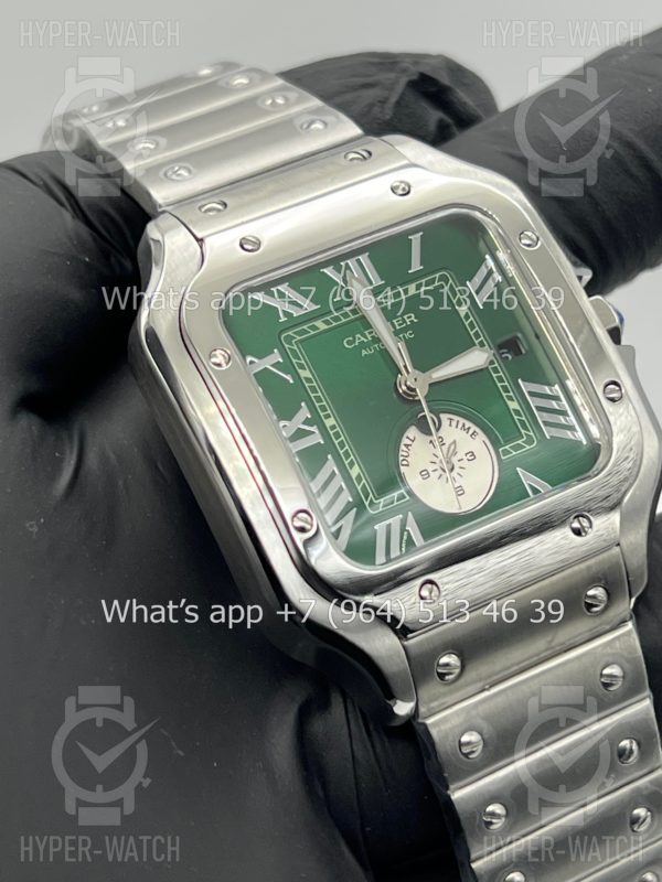 Товар Cartier Santos De Cartier 40mm Dual Time Art 8992 Фото 13 - Cartier Santos De Cartier 40mm Dual Time Art 8992