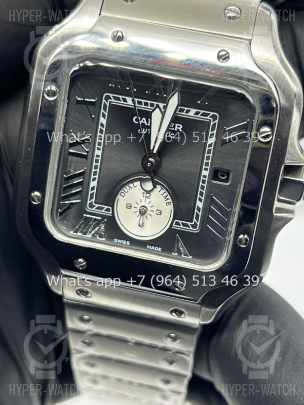 Товар Cartier Santos De Cartier 40mm Dual Time Art 8993 Фото 3 - Cartier Santos De Cartier 40mm Dual Time Art 8993