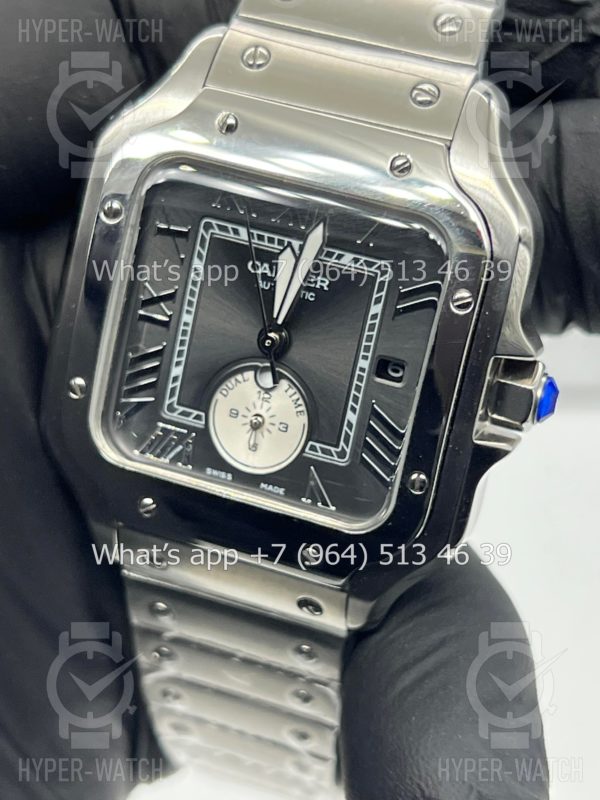 Товар Cartier Santos De Cartier 40mm Dual Time Art 8993 Фото 5 - Cartier Santos De Cartier 40mm Dual Time Art 8993