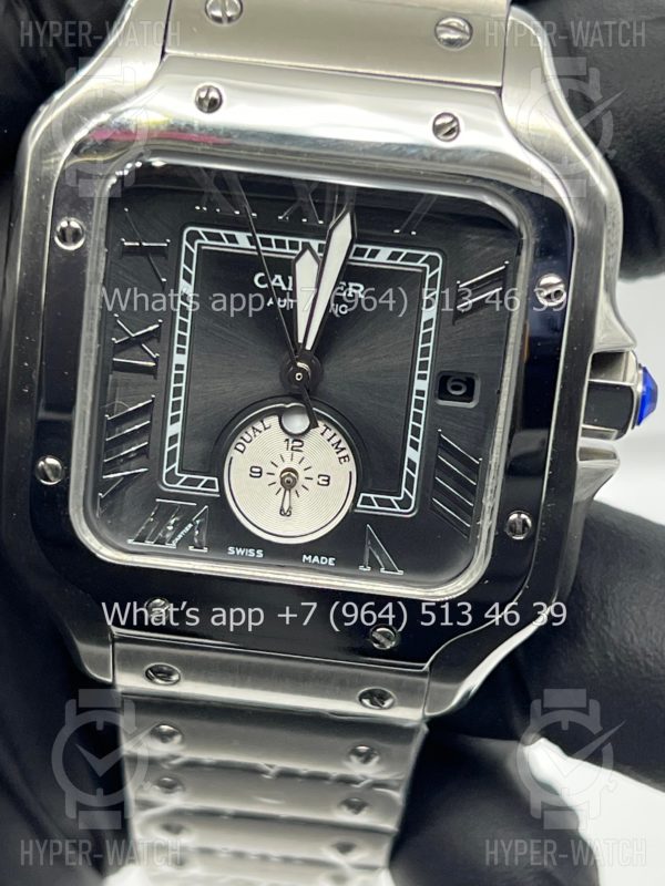 Товар Cartier Santos De Cartier 40mm Dual Time Art 8993 Фото 6 - Cartier Santos De Cartier 40mm Dual Time Art 8993