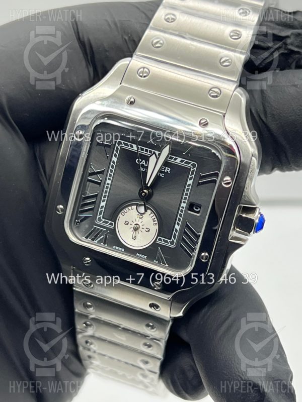 Товар Cartier Santos De Cartier 40mm Dual Time Art 8993 Фото 9 - Cartier Santos De Cartier 40mm Dual Time Art 8993