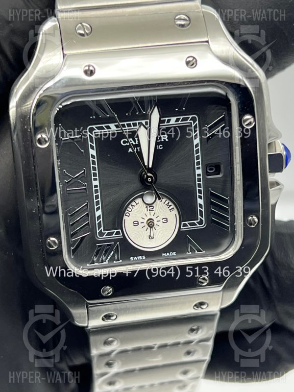 Товар Cartier Santos De Cartier 40mm Dual Time Art 8993 Фото 10 - Cartier Santos De Cartier 40mm Dual Time Art 8993