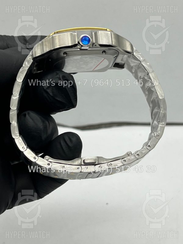 Фото 15 - Cartier Santos De Cartier 40mm Dual Time Art 8995