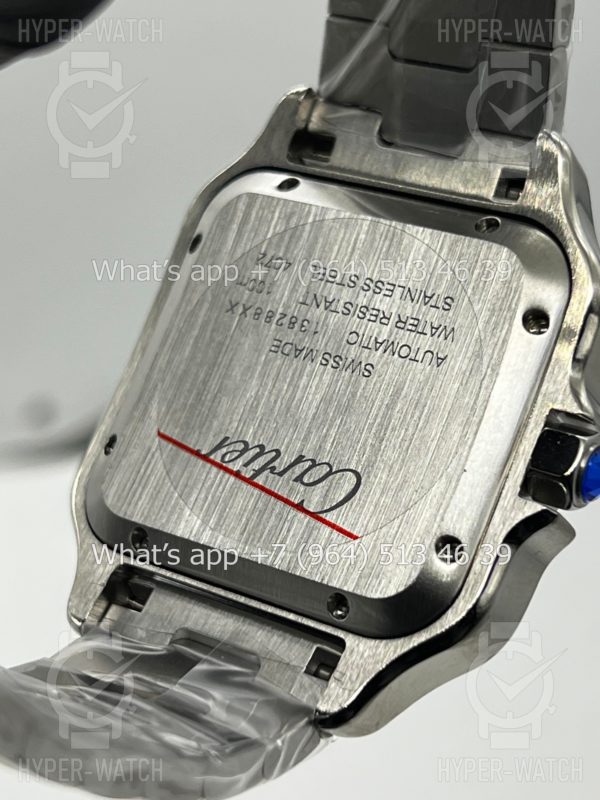 Фото 20 - Cartier Santos De Cartier 40mm Dual Time Art 8995