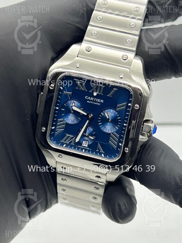 Фото 4 - Cartier Santos de Cartier 43mm Art 8981