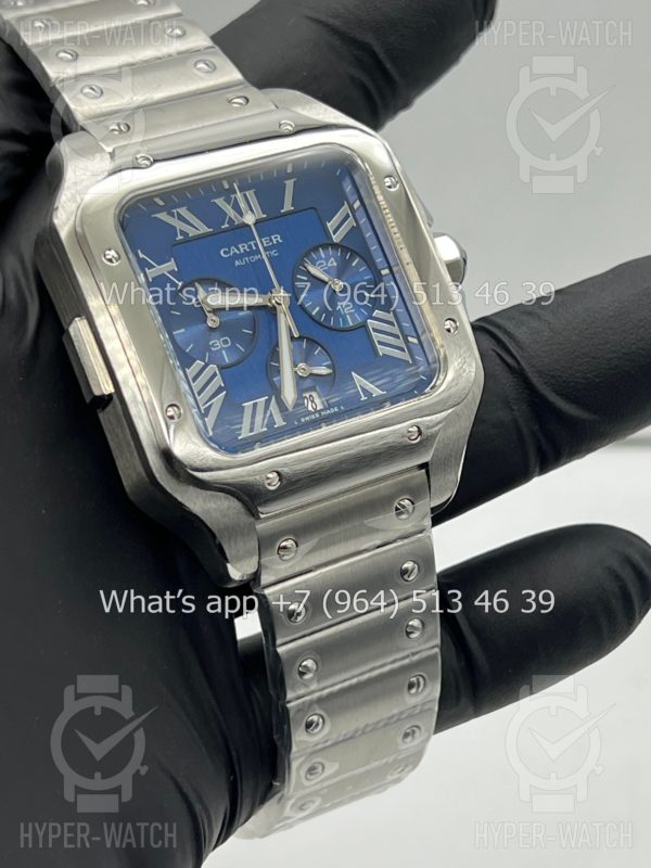 Фото 5 - Cartier Santos de Cartier 43mm Art 8981