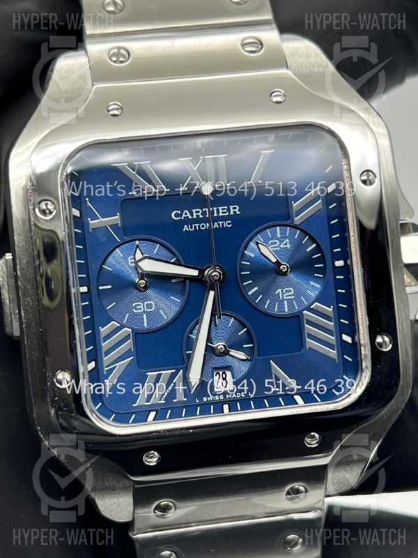 Фото 6 - Cartier Santos de Cartier 43mm Art 8981