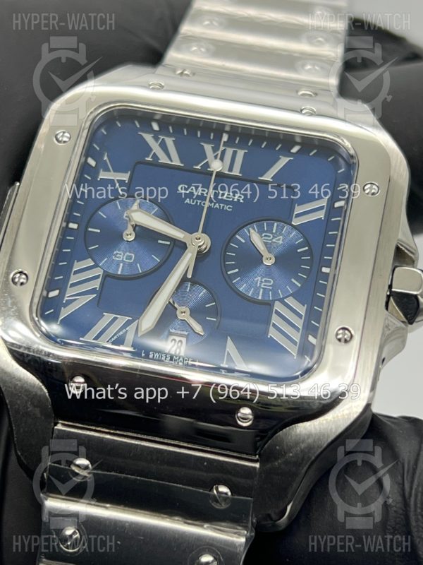 Фото 7 - Cartier Santos de Cartier 43mm Art 8981