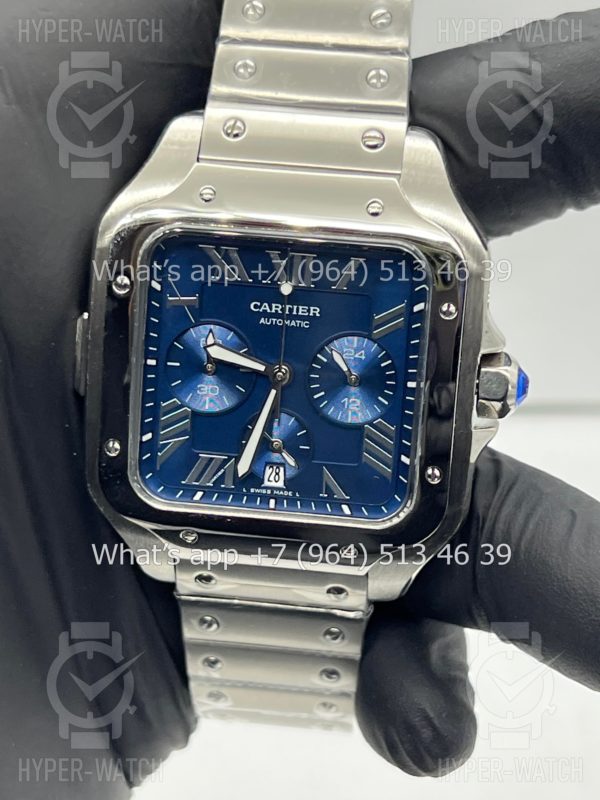 Фото 8 - Cartier Santos de Cartier 43mm Art 8981