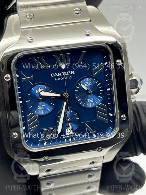 Фото 9 - Cartier Santos de Cartier 43mm Art 8981