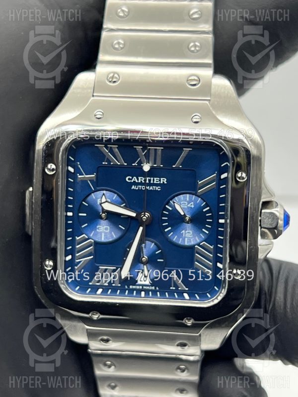 Фото 10 - Cartier Santos de Cartier 43mm Art 8981