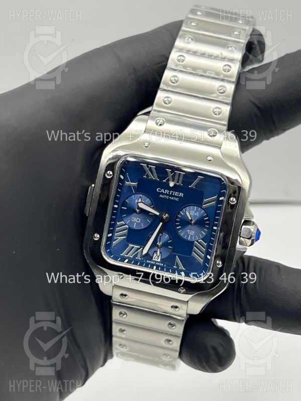 Фото 11 - Cartier Santos de Cartier 43mm Art 8981
