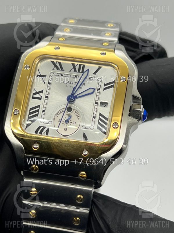 Товар Cartier Santos De Cartier 40mm Dual Time Art 8996 Фото 3 - Cartier Santos De Cartier 40mm Dual Time Art 8996
