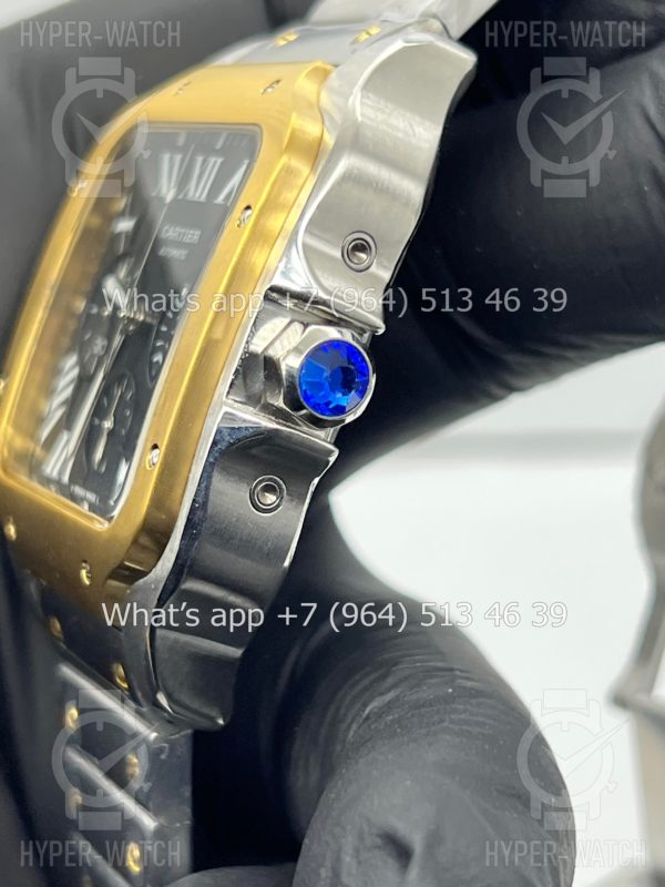 Фото 4 - Cartier Santos de Cartier 43mm Art 8985