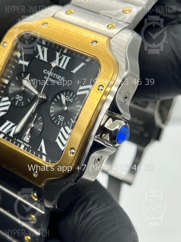 Фото 5 - Cartier Santos de Cartier 43mm Art 8985