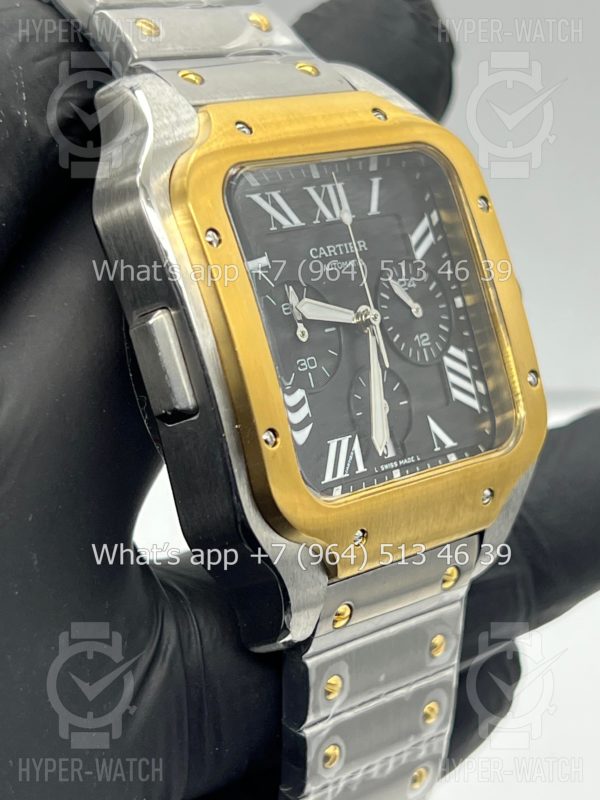 Фото 6 - Cartier Santos de Cartier 43mm Art 8985