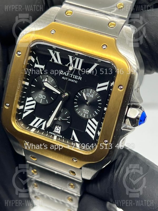 Фото 9 - Cartier Santos de Cartier 43mm Art 8985