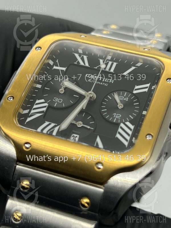 Фото 12 - Cartier Santos de Cartier 43mm Art 8985