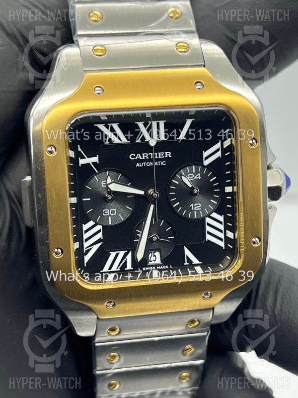 Фото 13 - Cartier Santos de Cartier 43mm Art 8985
