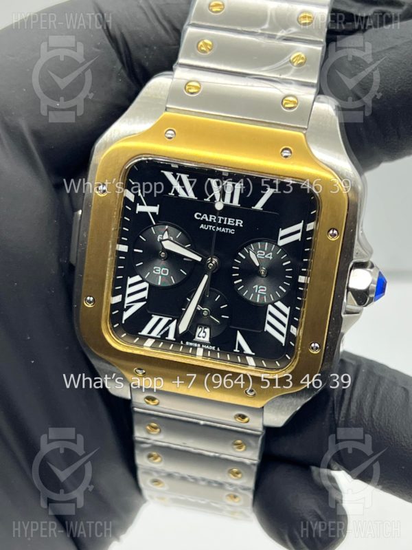 Фото 15 - Cartier Santos de Cartier 43mm Art 8985