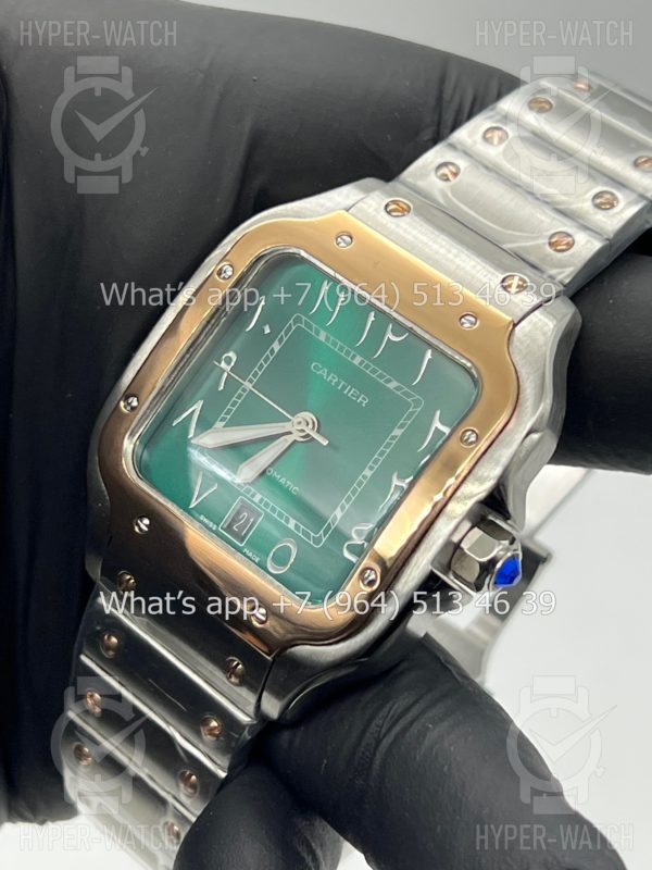 Фото 4 - Cartier Santos De Cartier 40mm Art 9004