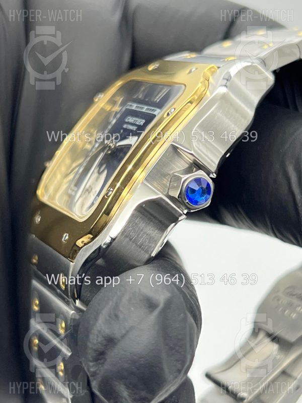 Товар Cartier Santos De Cartier 40mm Dual Time Art 8989 Фото 7 - Cartier Santos De Cartier 40mm Dual Time Art 8989