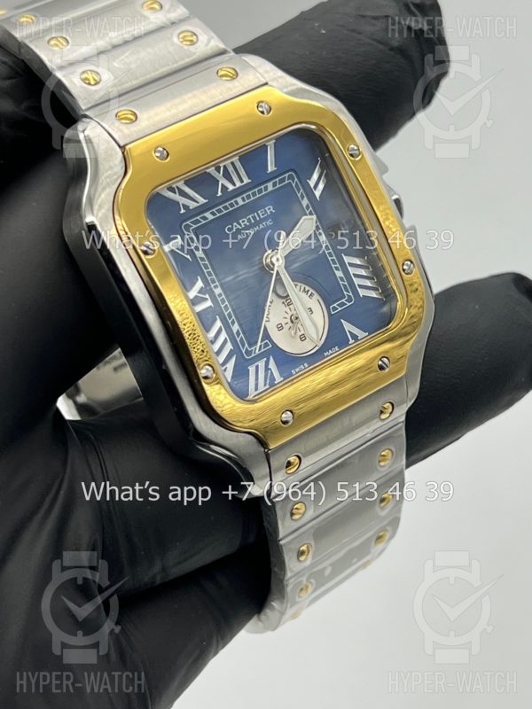 Товар Cartier Santos De Cartier 40mm Dual Time Art 8989 Фото 14 - Cartier Santos De Cartier 40mm Dual Time Art 8989