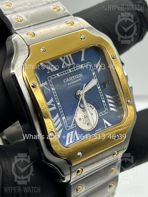Товар Cartier Santos De Cartier 40mm Dual Time Art 8989 Фото 15 - Cartier Santos De Cartier 40mm Dual Time Art 8989