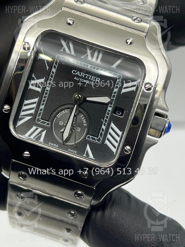 Товар Cartier Santos De Cartier 40mm Dual Time Art 8994 Фото 3 - Cartier Santos De Cartier 40mm Dual Time Art 8994