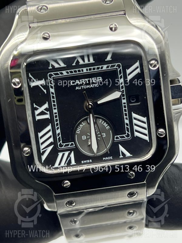 Товар Cartier Santos De Cartier 40mm Dual Time Art 8994 Фото 4 - Cartier Santos De Cartier 40mm Dual Time Art 8994