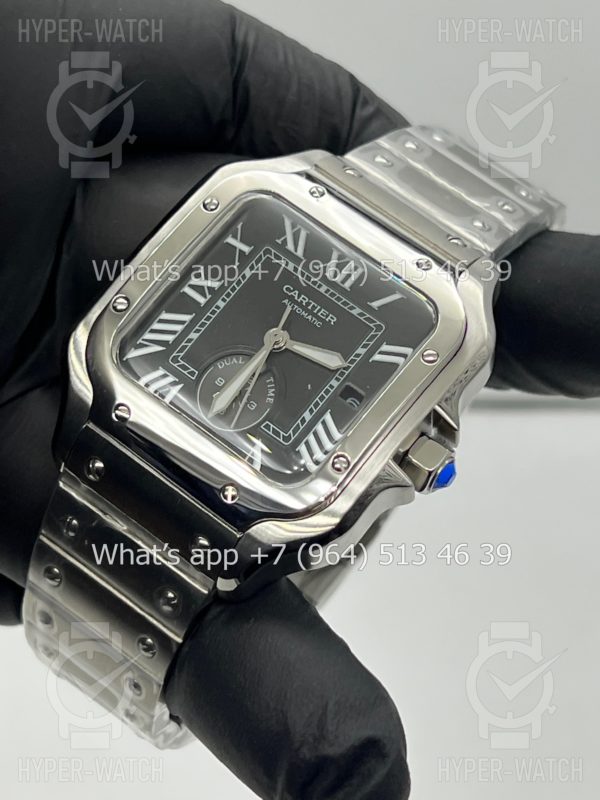 Товар Cartier Santos De Cartier 40mm Dual Time Art 8994 Фото 6 - Cartier Santos De Cartier 40mm Dual Time Art 8994