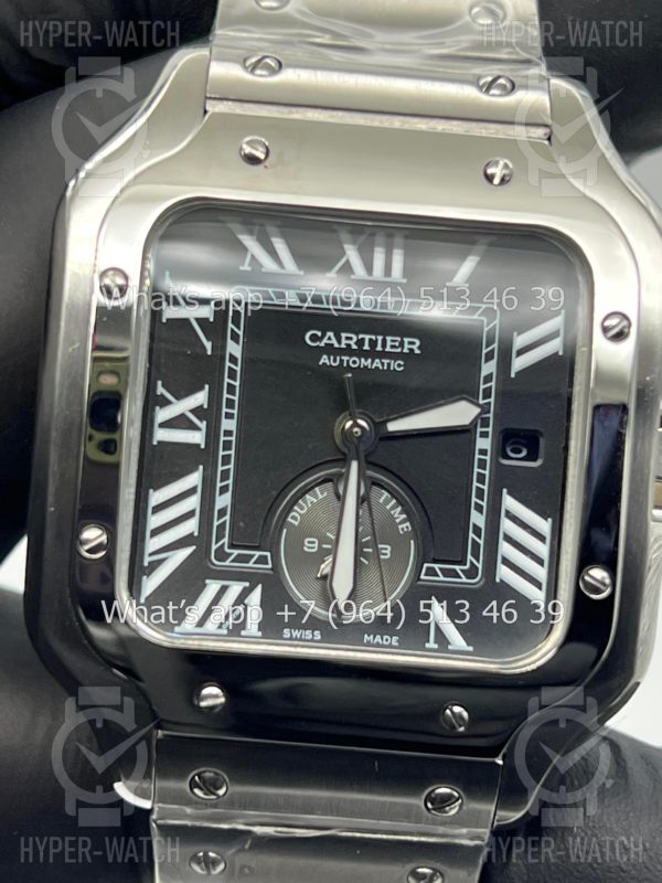 Товар Cartier Santos De Cartier 40mm Dual Time Art 8994 Фото 8 - Cartier Santos De Cartier 40mm Dual Time Art 8994
