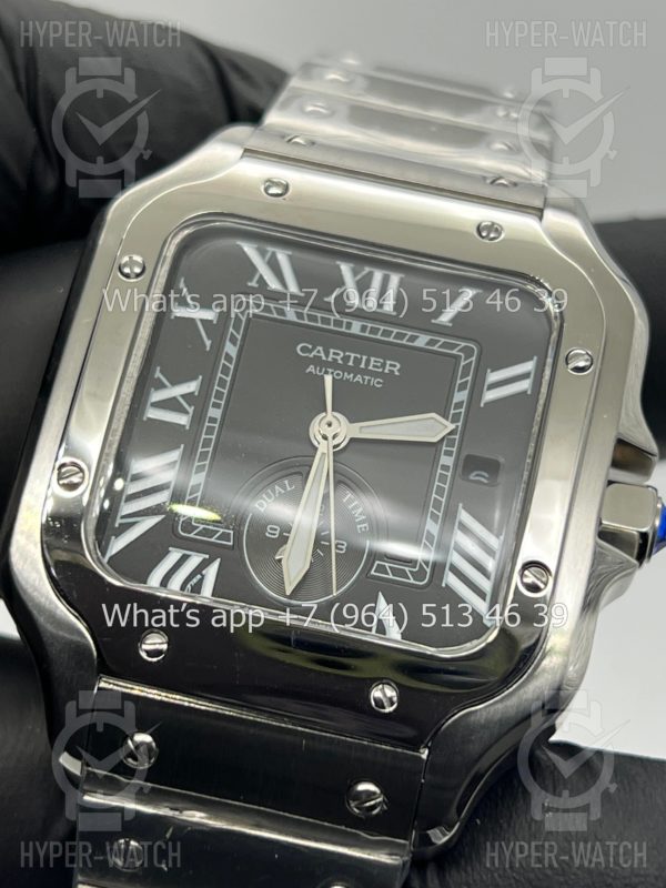 Товар Cartier Santos De Cartier 40mm Dual Time Art 8994 Фото 14 - Cartier Santos De Cartier 40mm Dual Time Art 8994