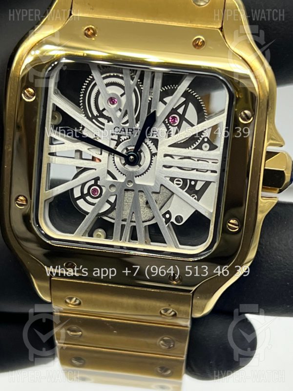 Фото 3 - Cartier Santos de Cartier Skeleton 40mm Art 9068