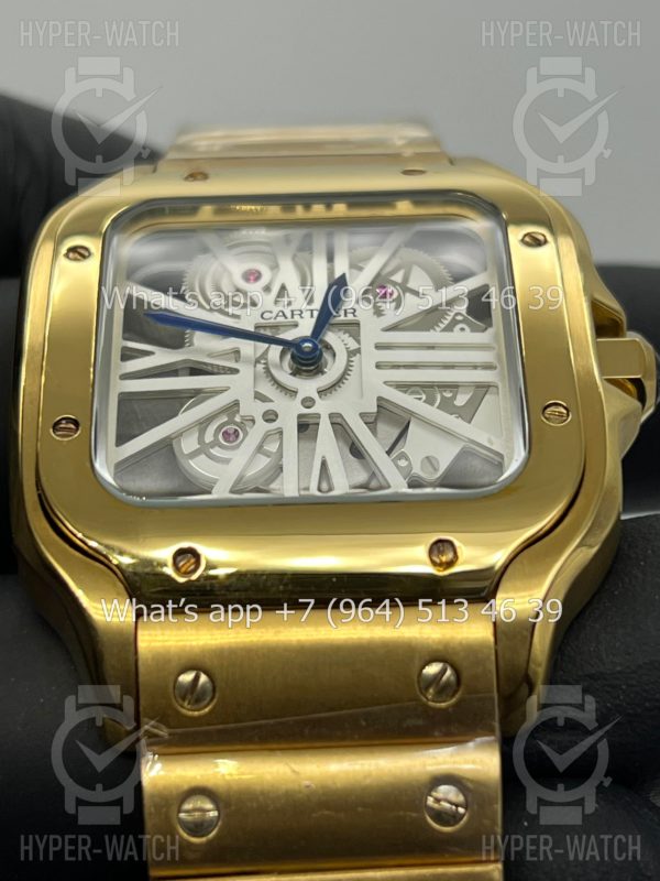 Фото 7 - Cartier Santos de Cartier Skeleton 40mm Art 9068