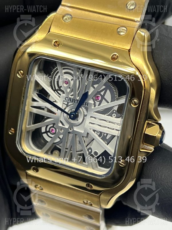 Фото 8 - Cartier Santos de Cartier Skeleton 40mm Art 9068