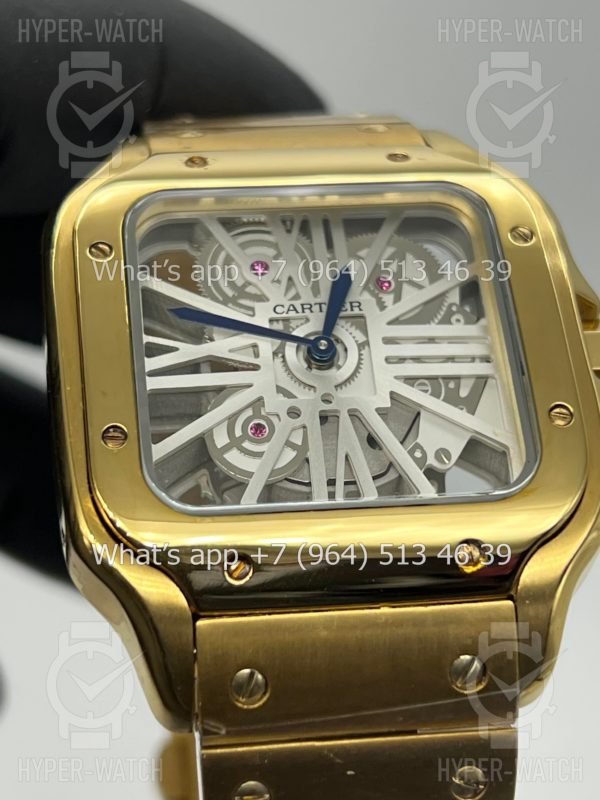 Фото 9 - Cartier Santos de Cartier Skeleton 40mm Art 9068