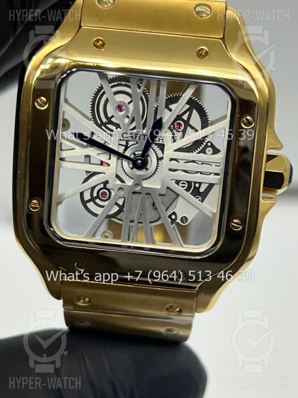 Фото 11 - Cartier Santos de Cartier Skeleton 40mm Art 9068