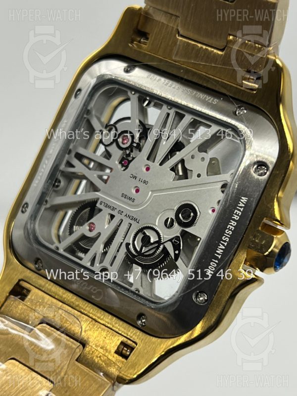Фото 21 - Cartier Santos de Cartier Skeleton 40mm Art 9068