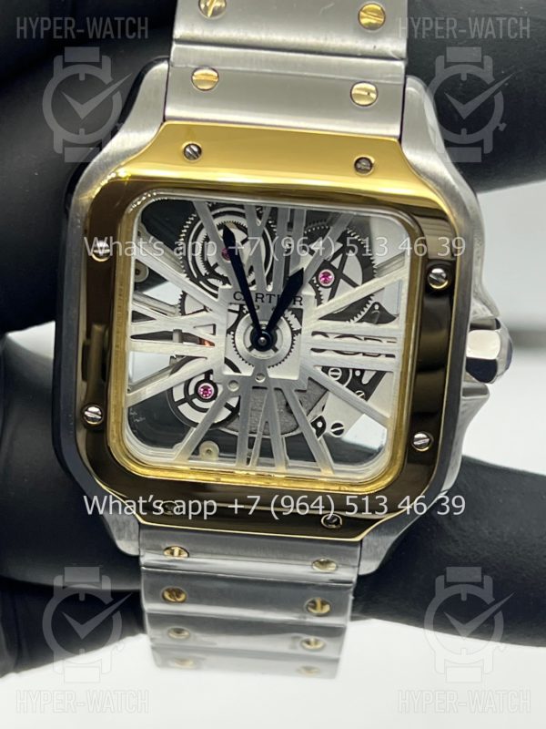 Фото 2 - Cartier Santos de Cartier Skeleton 40mm Art 9069