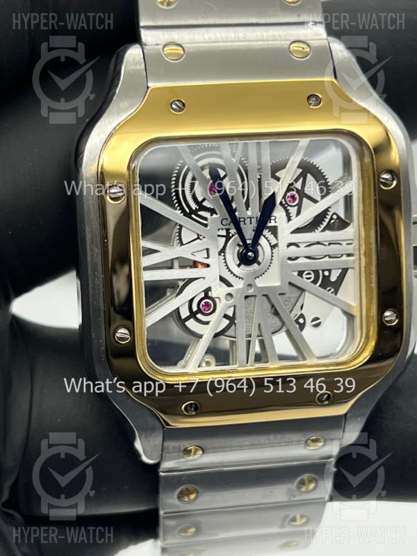 Фото 7 - Cartier Santos de Cartier Skeleton 40mm Art 9069