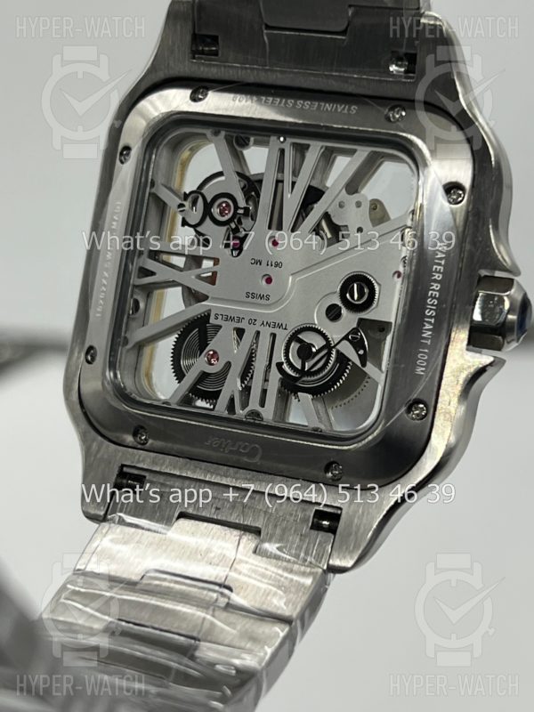 Фото 19 - Cartier Santos de Cartier Skeleton 40mm Art 9069