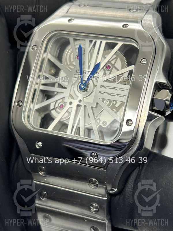 Товар Cartier Santos de Cartier Skeleton 40mm Art 9070 Фото 7 - Cartier Santos de Cartier Skeleton 40mm Art 9070