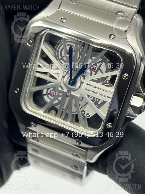 Товар Cartier Santos de Cartier Skeleton 40mm Art 9070 Фото 8 - Cartier Santos de Cartier Skeleton 40mm Art 9070