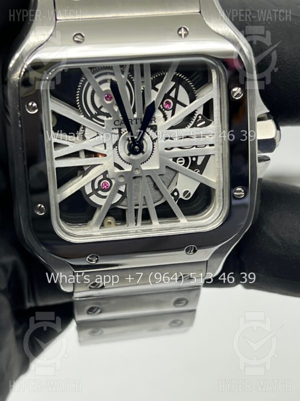 Товар Cartier Santos de Cartier Skeleton 40mm Art 9070 Фото 9 - Cartier Santos de Cartier Skeleton 40mm Art 9070
